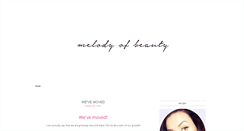 Desktop Screenshot of melodyofbeauty.blogspot.com