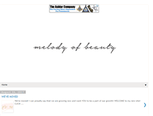 Tablet Screenshot of melodyofbeauty.blogspot.com