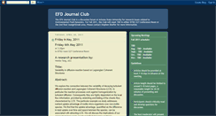 Desktop Screenshot of efdjournal.blogspot.com