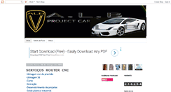 Desktop Screenshot of alb-projectcar.blogspot.com