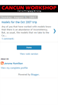 Mobile Screenshot of cancunworkshop.blogspot.com