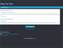 Tablet Screenshot of blogdekiko.blogspot.com