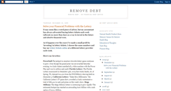 Desktop Screenshot of debt-advice-uk.blogspot.com
