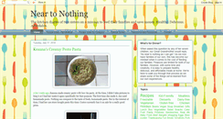 Desktop Screenshot of neartonothing.blogspot.com