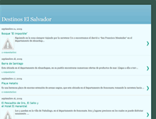 Tablet Screenshot of destinos-blogs.blogspot.com