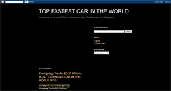Desktop Screenshot of extraordinarycar.blogspot.com