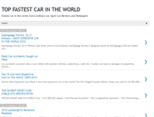 Tablet Screenshot of extraordinarycar.blogspot.com