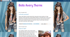 Desktop Screenshot of bellaaverythorne.blogspot.com