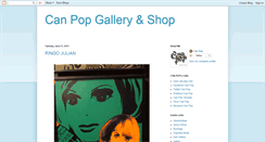 Desktop Screenshot of canpopgallery.blogspot.com