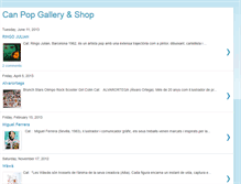 Tablet Screenshot of canpopgallery.blogspot.com