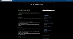 Desktop Screenshot of i-am-a-parasite.blogspot.com