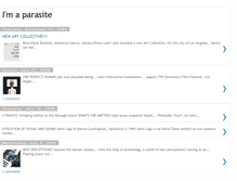 Tablet Screenshot of i-am-a-parasite.blogspot.com