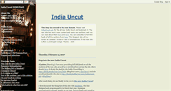 Desktop Screenshot of indiauncut.blogspot.com