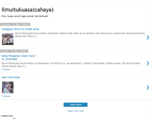 Tablet Screenshot of ilmuitukuasa-09.blogspot.com