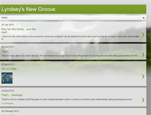 Tablet Screenshot of lyndseysnewgroove.blogspot.com