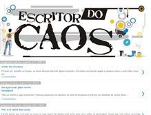 Tablet Screenshot of escritordocaos.blogspot.com