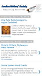 Mobile Screenshot of londonwriterssociety.blogspot.com