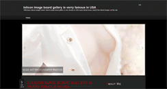 Desktop Screenshot of loliconimage-board.blogspot.com