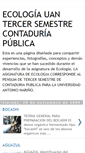 Mobile Screenshot of ecologia3.blogspot.com