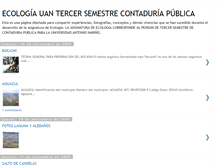 Tablet Screenshot of ecologia3.blogspot.com