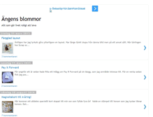 Tablet Screenshot of angensblommor.blogspot.com