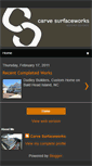 Mobile Screenshot of carvesurfaceworks.blogspot.com