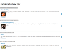 Tablet Screenshot of hayhay1214.blogspot.com