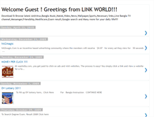 Tablet Screenshot of linkworld4u.blogspot.com