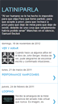 Mobile Screenshot of latiniparla.blogspot.com