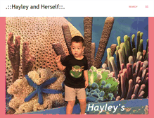 Tablet Screenshot of hayleyong84.blogspot.com