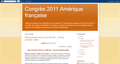 Desktop Screenshot of congres2011af.blogspot.com