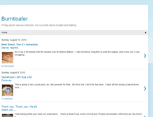 Tablet Screenshot of burntloafer.blogspot.com
