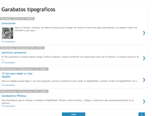 Tablet Screenshot of garabatitos.blogspot.com