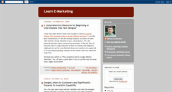 Desktop Screenshot of e-marketing-class.blogspot.com