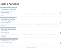 Tablet Screenshot of e-marketing-class.blogspot.com