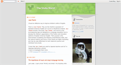 Desktop Screenshot of english-sho-sho.blogspot.com