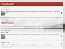 Tablet Screenshot of firmansyah24.blogspot.com