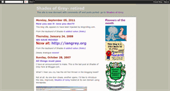 Desktop Screenshot of iangrey.blogspot.com