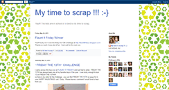 Desktop Screenshot of itsmytimetoscrap.blogspot.com