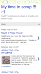 Mobile Screenshot of itsmytimetoscrap.blogspot.com