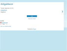 Tablet Screenshot of didigaldecor.blogspot.com
