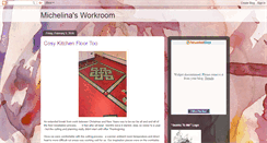 Desktop Screenshot of michelinaworkroom.blogspot.com