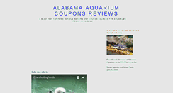 Desktop Screenshot of alabamaaquariumscoupons.blogspot.com