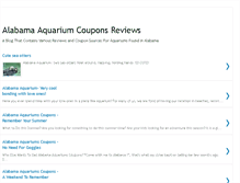 Tablet Screenshot of alabamaaquariumscoupons.blogspot.com
