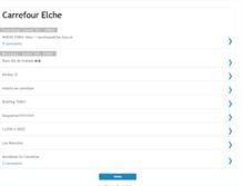 Tablet Screenshot of carrefourelche.blogspot.com