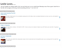 Tablet Screenshot of leslieloves14.blogspot.com