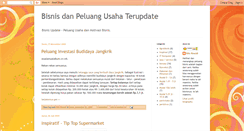 Desktop Screenshot of bisnisupdates.blogspot.com