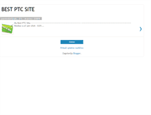 Tablet Screenshot of mybestptcsitebusiness.blogspot.com