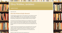 Desktop Screenshot of elroywebberarchitect.blogspot.com