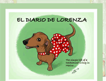 Tablet Screenshot of eldiariodelorenza.blogspot.com